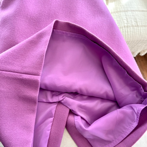 J.CREW No. 2 Pencil Skirt in Lilac Double-Serge Wool - 4 - Picture 3 of 9